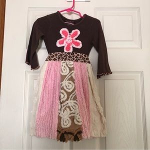 VTG Y2K My Vintage Baby Collections by Jessica Chenille Boutique Dress Made USA
